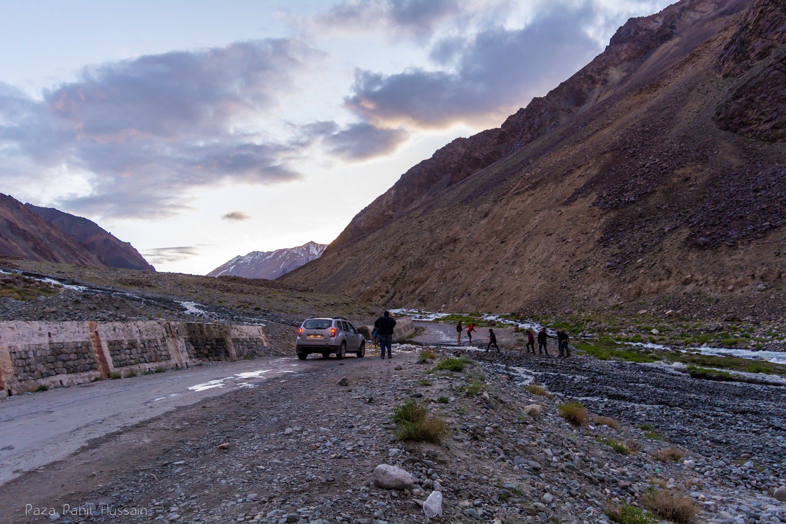 Chang La river crossing, Ladakh