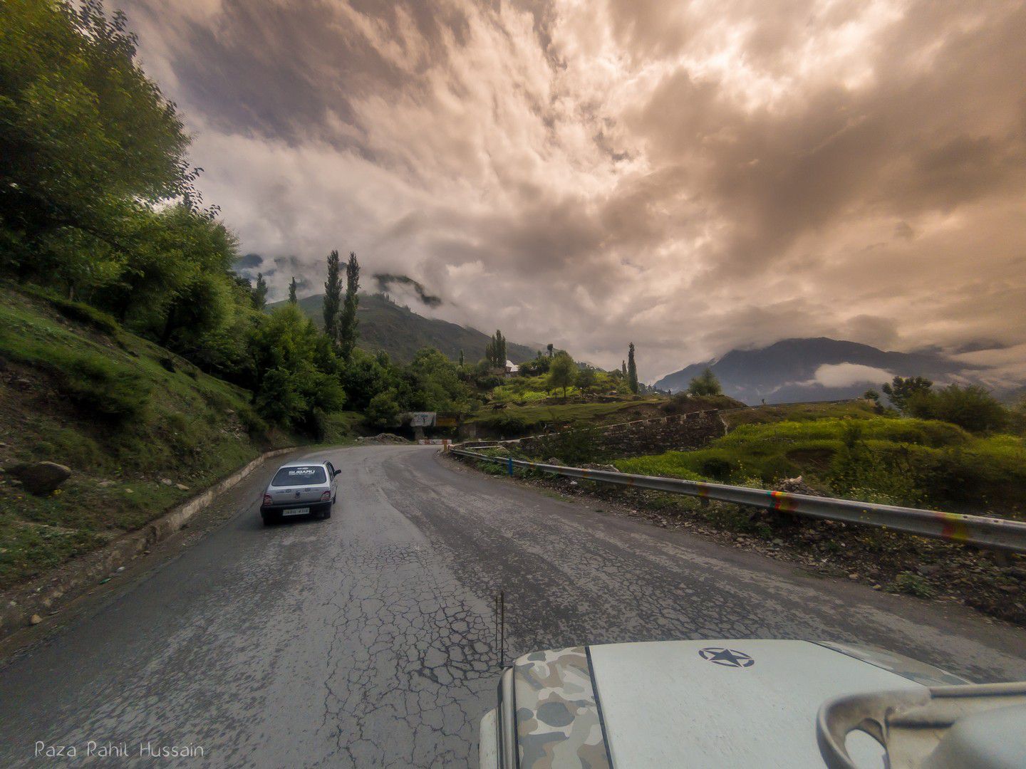 Beautiful Road of Kashmir